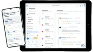 AI Share of Voice Tracking software screenshots