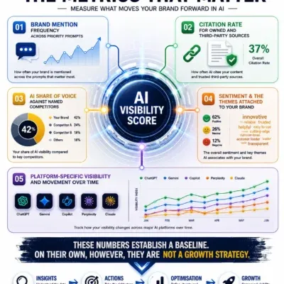 AI Citation Tracking Software Matrix Infographic