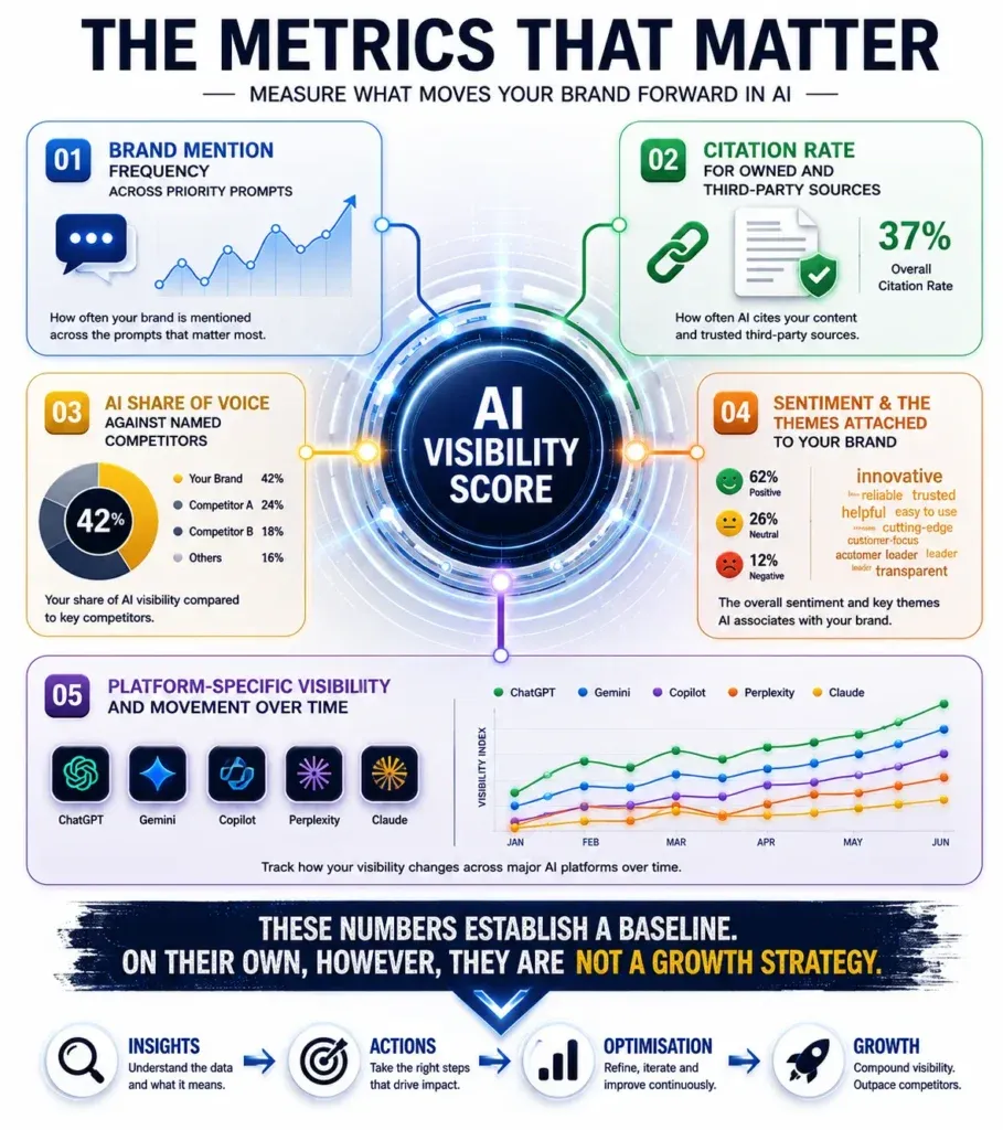 AI Metrics that matters infograph