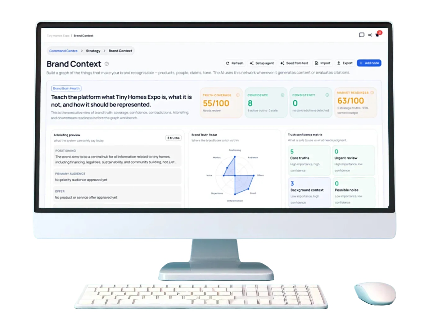 AI search tracking dashboard for generative search strategy
