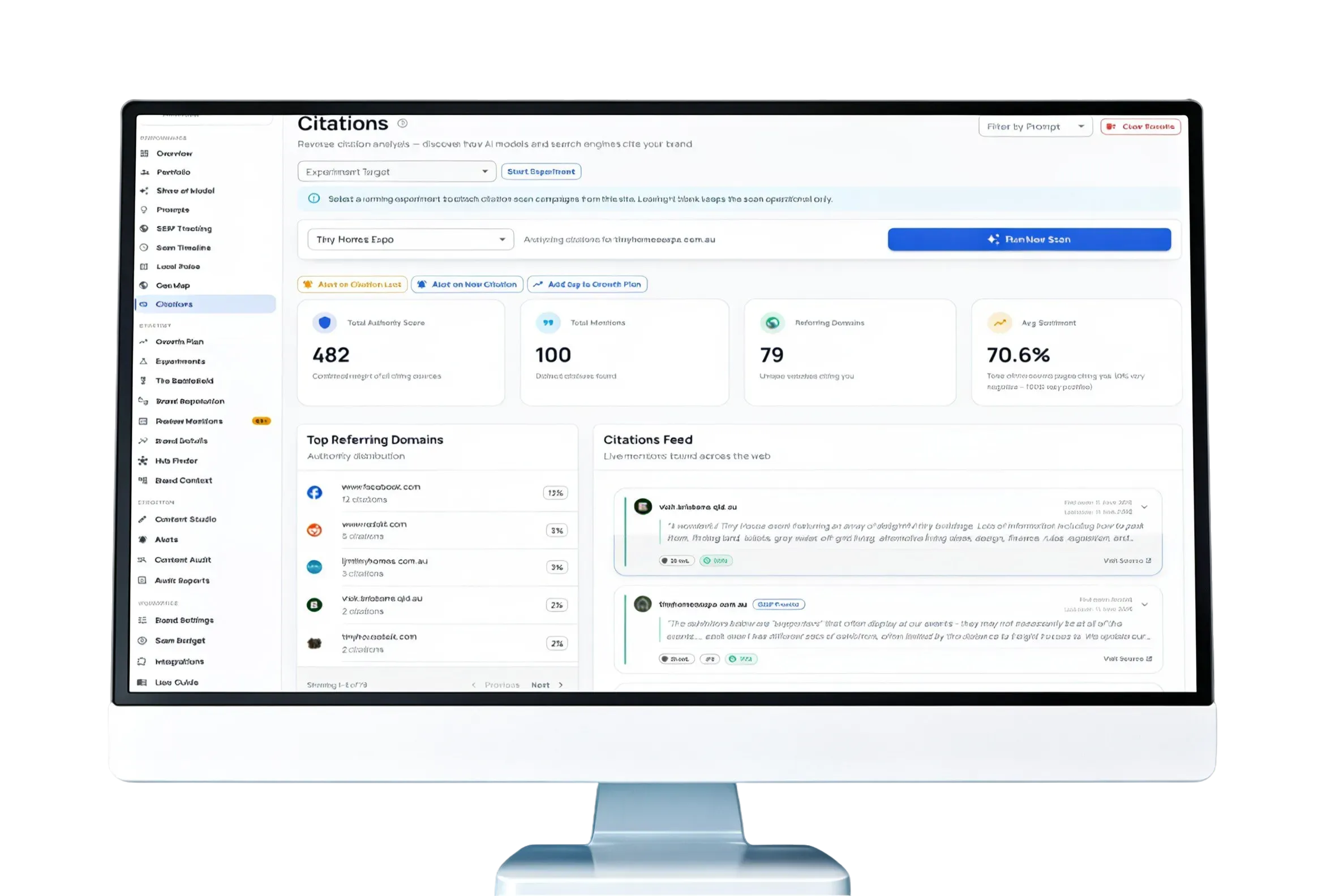Best AI Referral Analytics Software Citation