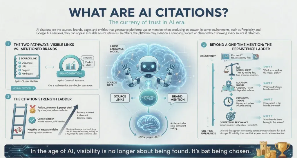 What are AI citations Infographic